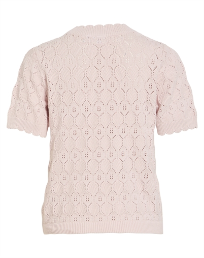 Vila - VILOwen Pointelle Strik - Cherry Blossom 